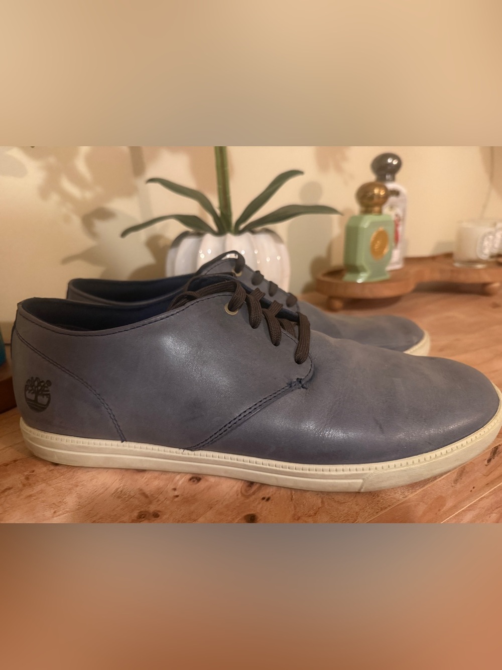Timberland Men's Leather Lace-Up casual shoes - sneakers